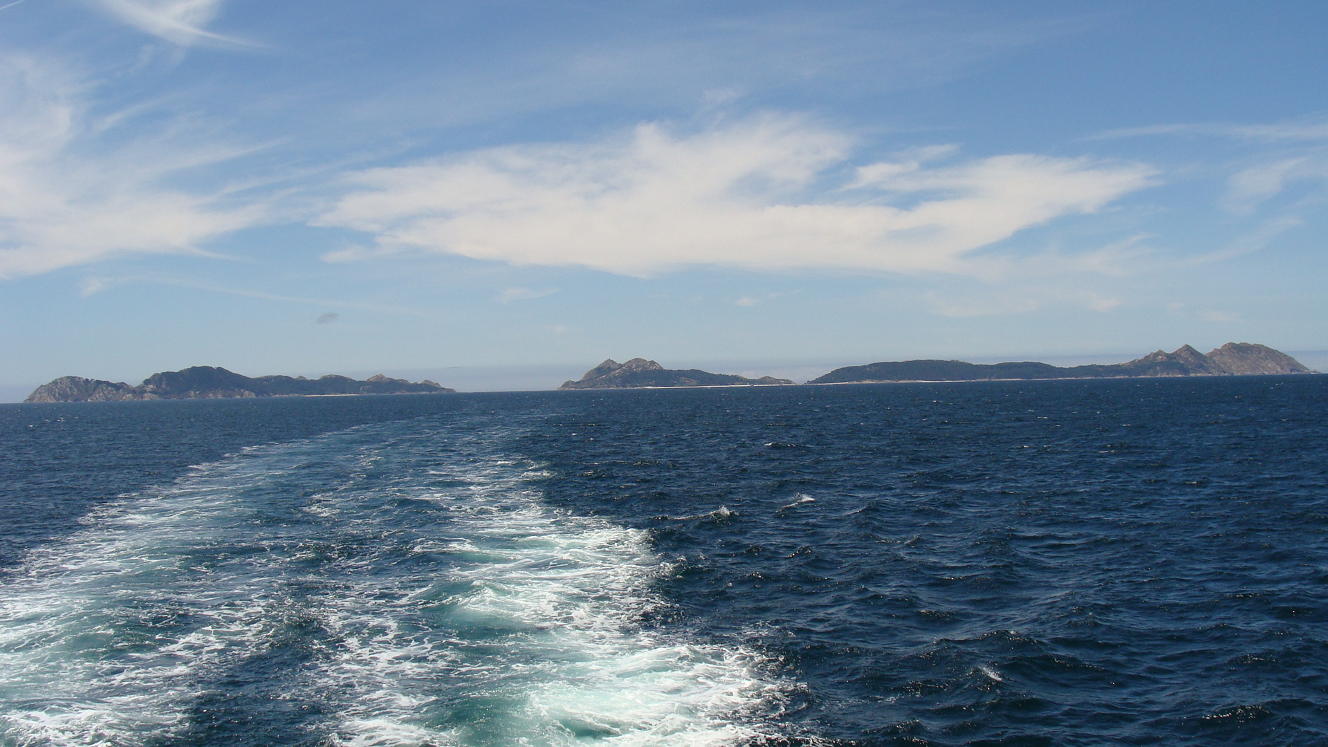 Vista de las tres islas